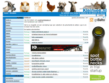 Tablet Screenshot of kleinvee.nl
